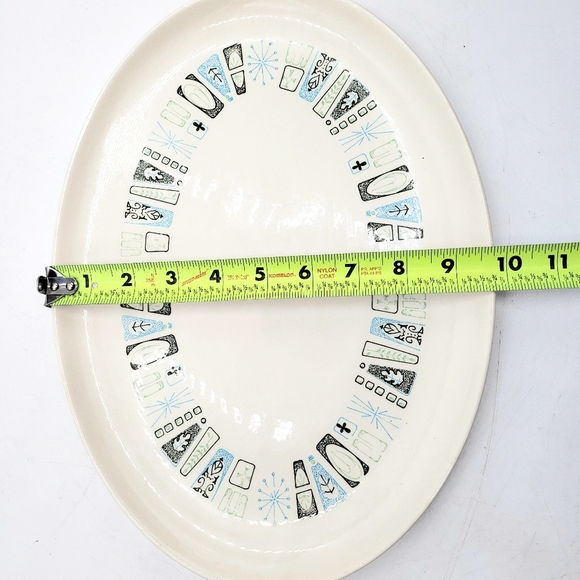 MCM Jamaica Bay Atomic Oval Serving Platter TS&T Colorcraft - Picture 7 of 9